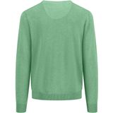 Gebreide Trui - Effen - Knitwear - V-hals - Lange Mouw