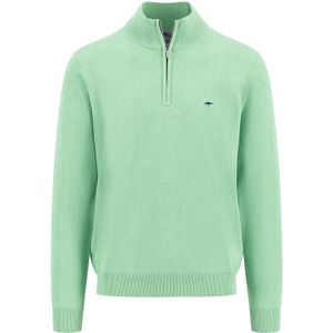 Fynch-Hatton - Ref.1513 215 - Troyer-Zip - Blauw - Superfijn Katoen