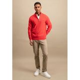 Fynch-Hatton Trui Half-Zip Effen