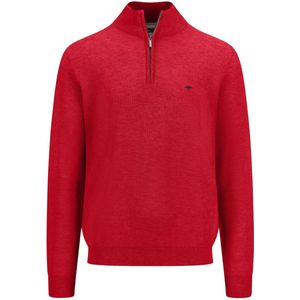 Fynch-Hatton Trui Half-Zip Effen