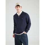 Fynch-Hatton Trui Half-Zip Effen