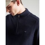 Fynch-Hatton Trui Half-Zip Effen