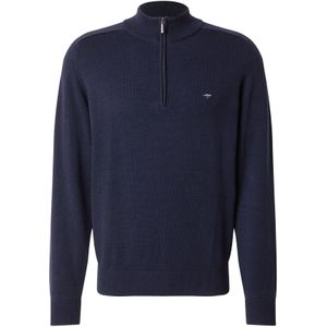 Fynch-Hatton Trui Half-Zip Effen