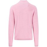 Fynch-Hatton Trui Rits Roze - Half-zip Heren Trui van Katoen