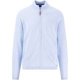Fynch Hatton - Air Cotton - Ritscardigan - Ademend - Volledige Rits