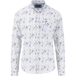 FYNCH-HATTON Langarmhemd mit floralem Muster