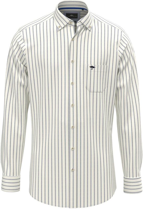 Fynch Hatton - 1502-8280 - Gestreept Overhemd - Regular Fit - 100% Katoen
