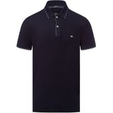 Fynch Hatton - Modern Fit Poloshirt - Korte Mouw - Katoen - Blauw