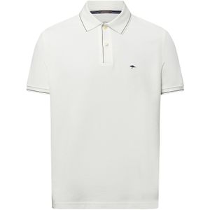 Fynch Hatton Modern Fit Premium Cotton Korte Mouw Poloshirt