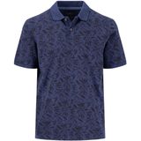 Fynch Hatton - Sunfaded AOP - Poloshirt - Blauw - Katoen