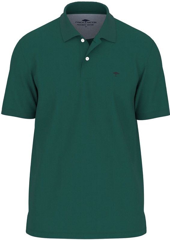 Fynch Hatton - 15131700 - Korte Mouw Poloshirt - Premium Katoen
