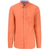 Fynch Hatton - Premium Linnen - Overhemd - Lichtblauw - Lange Mouwen