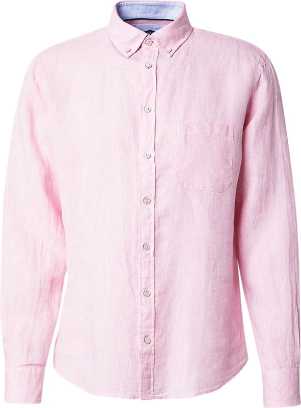 Fynch-Hatton - Ref.1513 6000 - Overhemd - Lichtblauw - 100% Premium Linnen