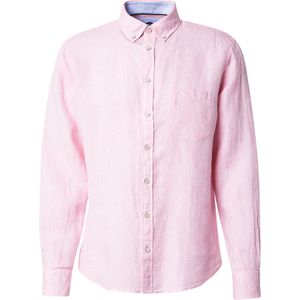 Fynch Hatton - Overhemd - Roze - Linnen