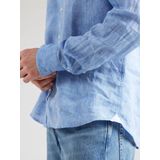 Fynch-Hatton Linnen Overhemd - Regular Fit met Button-Downkraag