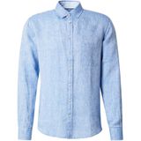 Fynch-Hatton Linnen Overhemd - Regular Fit met Button-Downkraag