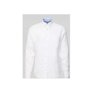 Fynch Hatton 15136000 Overhemd - Lichtblauw - 100% Premium Linnen