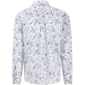 Fynch Hatton - Overhemd Casual LM - Wit - XL