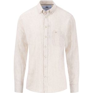 Fynch Hatton - Overhemd - Fijne Streep - Zacht Linnen