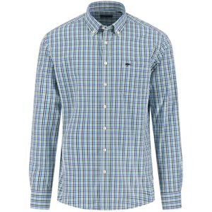 Fynch-Hatton - Multicolor Geruit Overhemd - 100% Katoen - Lange Mouwen