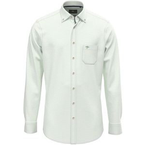 Fynch-Hatton - Overhemd - Groen Geruit - Katoen