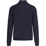 FYNCH HATTON - Half Zip Trui - Grijs - Katoen