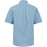 Fynch-Hatton - Linnen Overhemd - Bedrukt - Korte Mouw - 100% Katoen