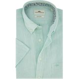 Fynch Hatton - Overhemd - Groen - Linnen