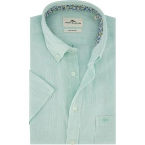 Fynch Hatton - Overhemd - Groen - Linnen
