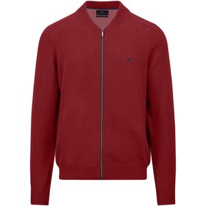 Fynch-Hatton - 1509-204 - Gebreid Vest - Bordeau - Heren