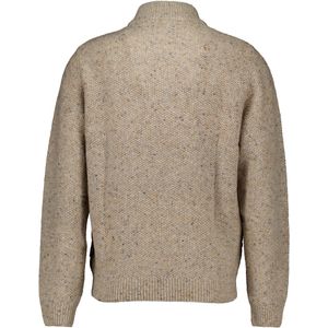 Gebreide pullover met ribboorden