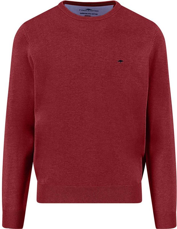 Fynch Hatton - 1514210 - Heren Sweater - Katoen