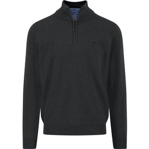 Gebreide pullover met schipperskraag