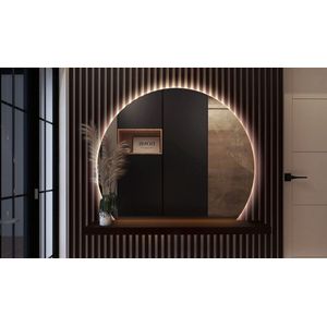 Home affaire Garderobespiegel Vienna Vierkant, B/H ca.: 77/68 cm, matte