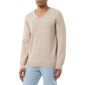 chabby Gebreide trui voor heren, lichtzand, XL