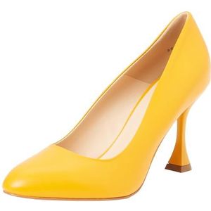 COBIE dames lederen pumps, oranje, 40 EU