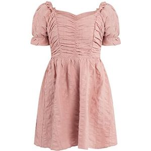 IKITA Mini robe à épaules dénudées pour femme 19323127-IK01, rose, taille S, Mini robe à épaules dénudées, S