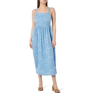 LOMASI Dames maxi-jurk met allover-print 19323484-LO01, roze-wit, S, Maxi-jurk met allover-print, S