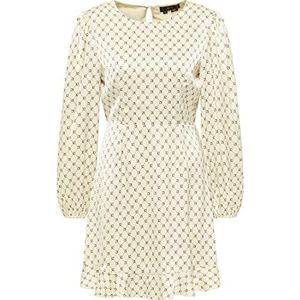 LYNNEA Elegante jurk voor dames 19223974-LY02, wit, XS, Elegante jurk, XS