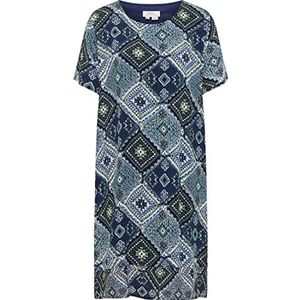 MAHISHA Zomerjurk voor dames met etnische print 15923747-MA01, marine meerkleurig, XXL, Zomerjurk met etnische print, XXL