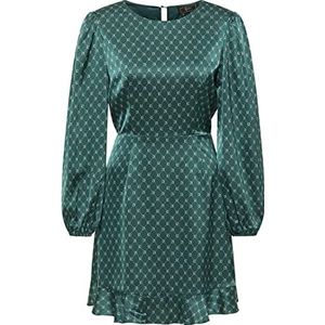 SIDONA Elegante damesjurk 19223974-SI01, groen, M, Elegante jurk, M
