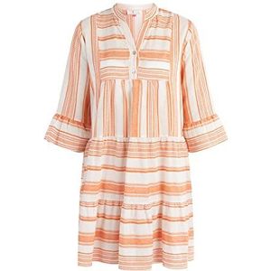 SIDONA Zomerjurk voor dames 19325639-SI01, oranje, S, zomerjurk, S
