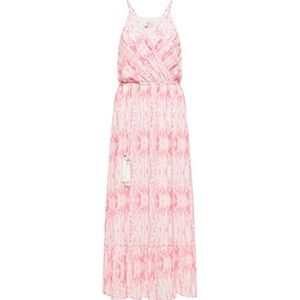 IZIA ZITHA dames midi-jurk met batikprint 19323234-ZI01, roze, S, Midi-jurk met batikprint, S