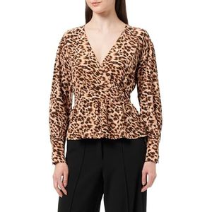 faina Damesblouse, bruin, XS