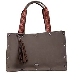IZIA Boodschappentas voor dames, Bruin
