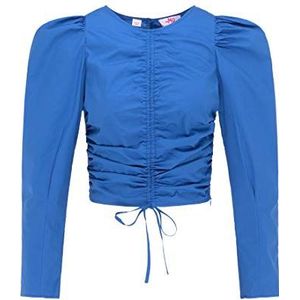 SASHIMA Damesblouse, blauw, S