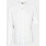 Commander - Casual Hemd - Wit - Lange Mouw