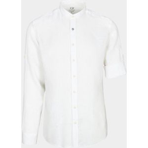 Commander - Casual Hemd - Wit - Lange Mouw