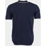Commander - 213013090/607 - Polo - Blauw - Korte Mouw