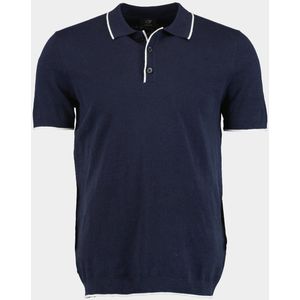 Commander - 213013090/607 - Polo - Blauw - Korte Mouw